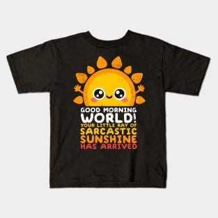 Sarcastic sunshine Kids T-Shirt